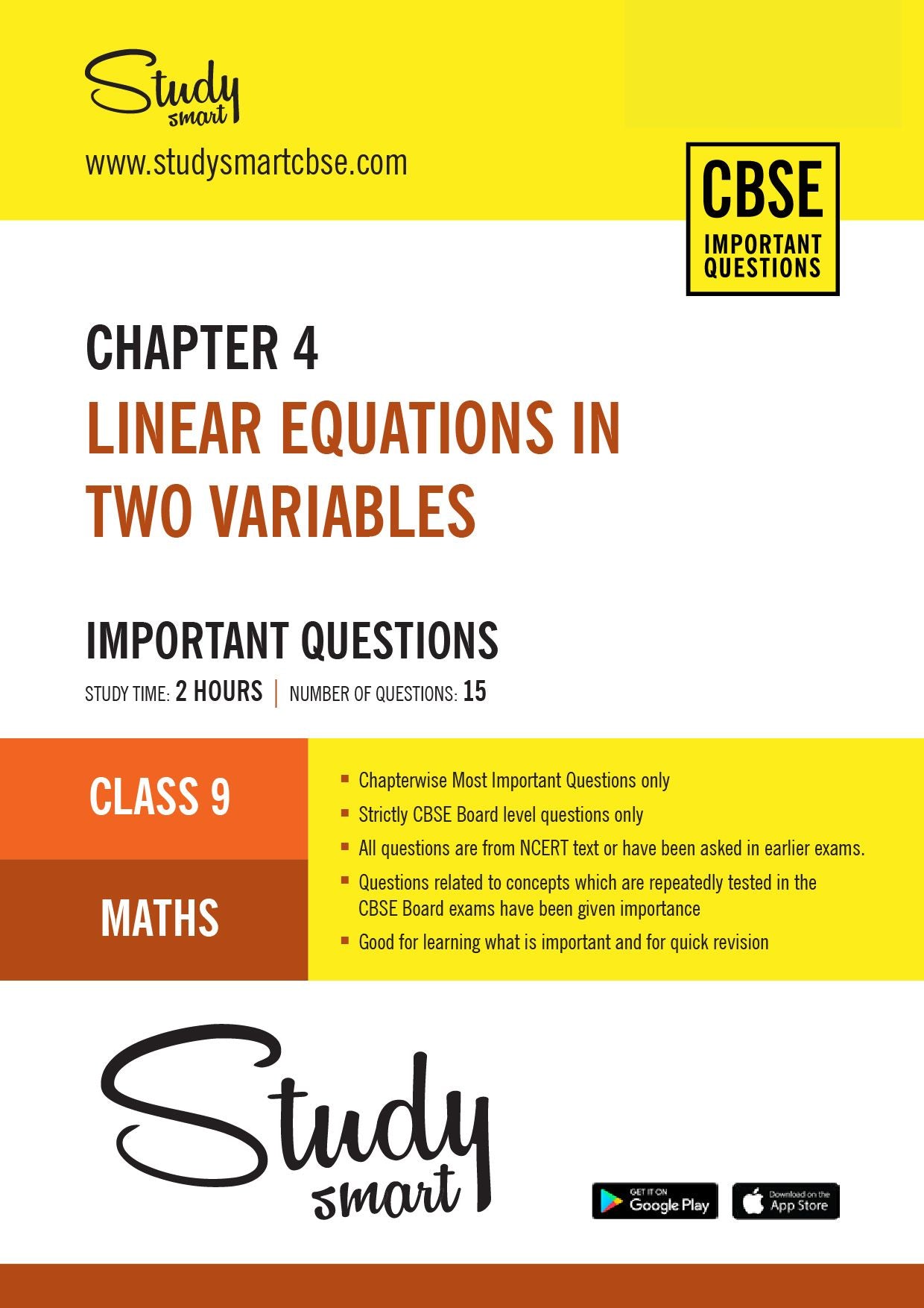 04. Linear Equations in Two Variables
