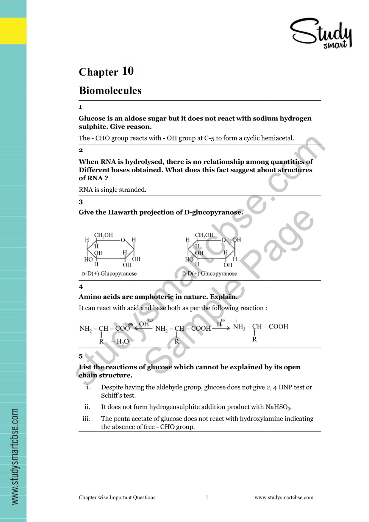 10. Biomolecules