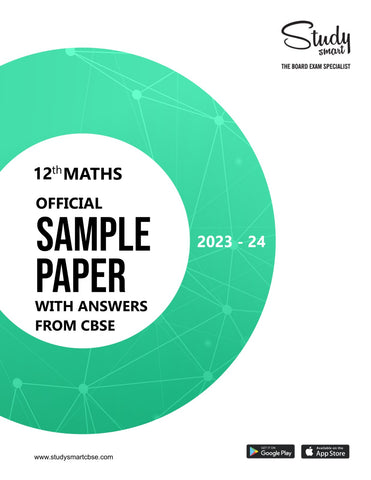 CBSE Class 12th Maths Official Sample Paper from CBSE for 2023-2024