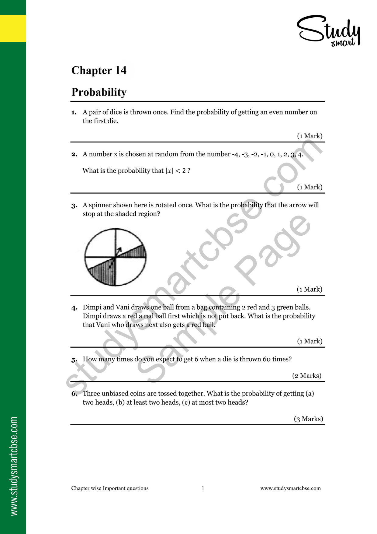 14. Probability