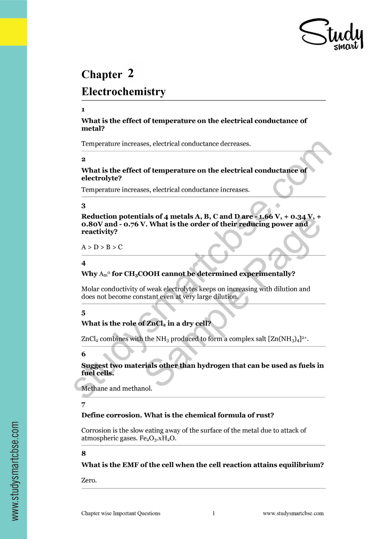 02. Electrochemistry