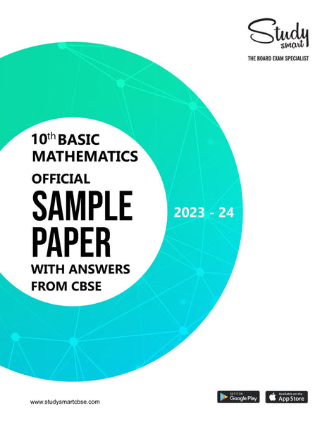 CBSE Class 10th Maths Basic Official Sample Paper With Answers 2023 - 2024