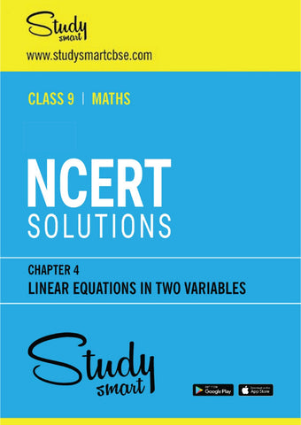 NCERT Solutions Class 9th Maths Chapter 4 Linear Equations in Two Variables