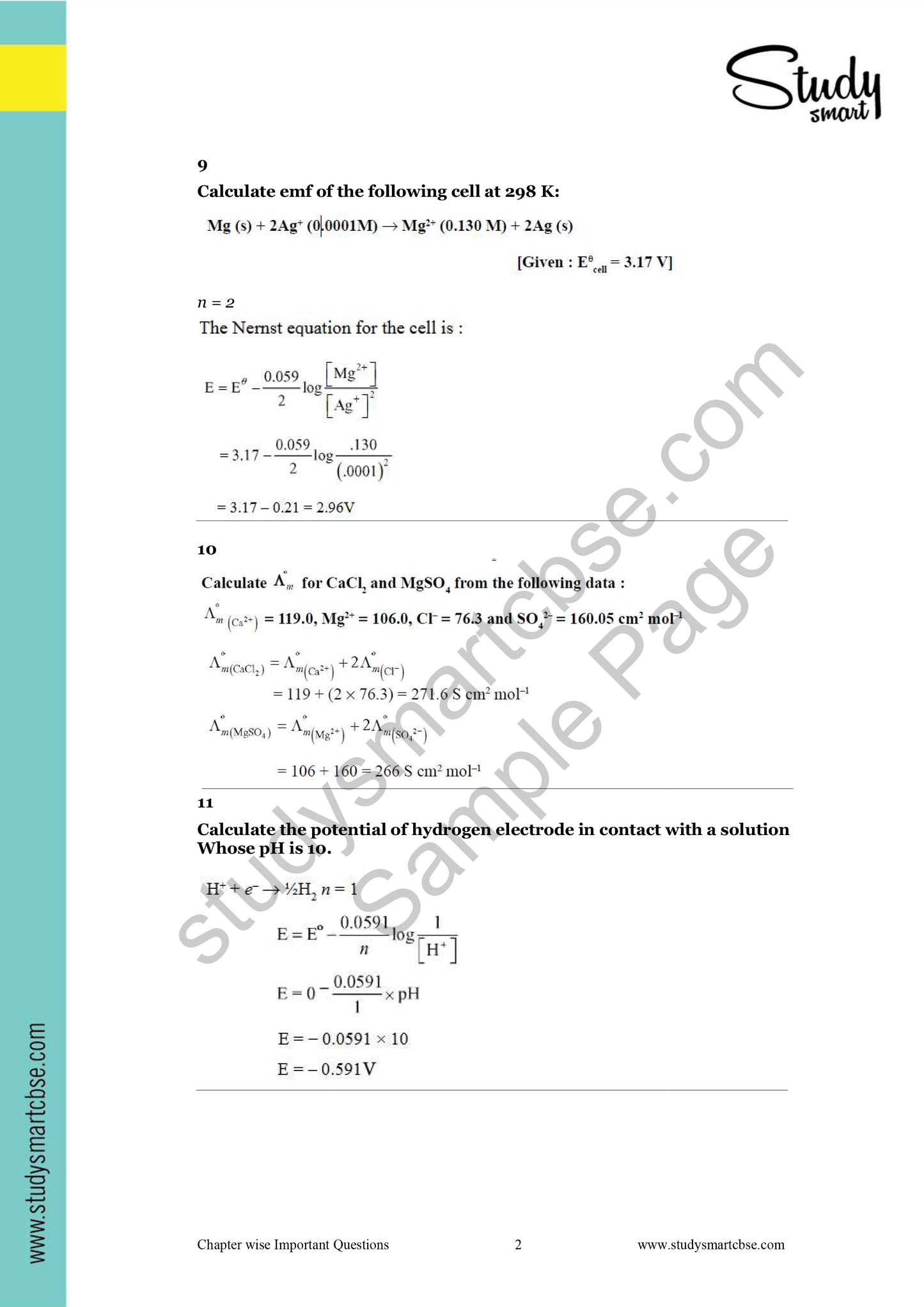 02. Electrochemistry