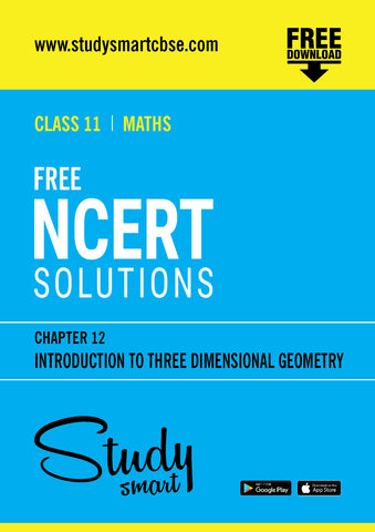 Free  NCERT Solutions Class 11th Maths Chapter 12 Introduction to Three Dimensional Geometry
