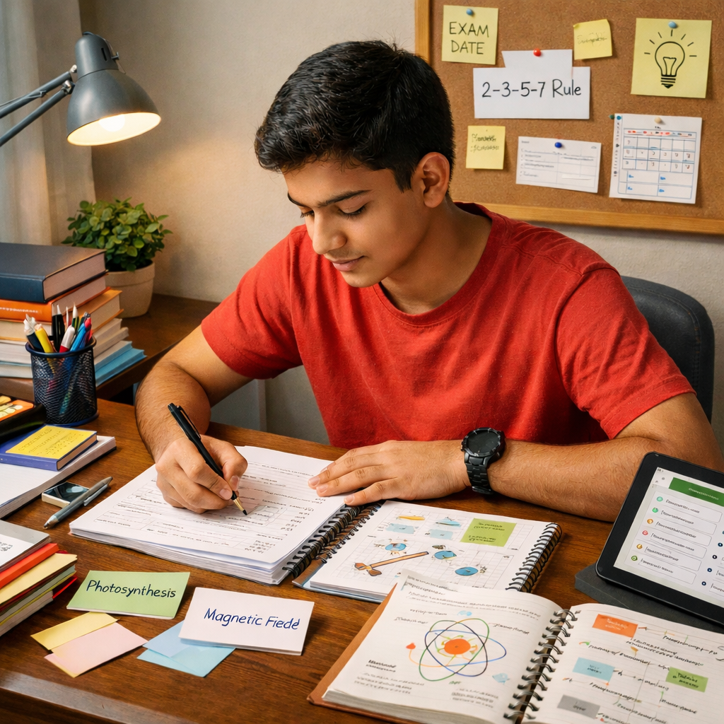 5 Revision Strategies for CBSE Class 10 Board Exam That Beat Re-Reading