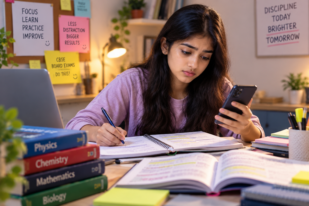 Multitasking During Board Exam Prep? Here’s Why It’s Hurting Your Marks