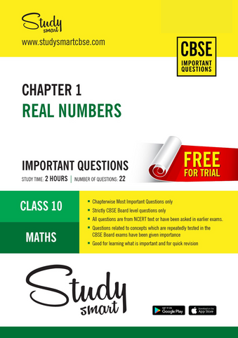 01. Real Numbers Important Questions - Class 10 Maths Chapter 1 Most Important Questions