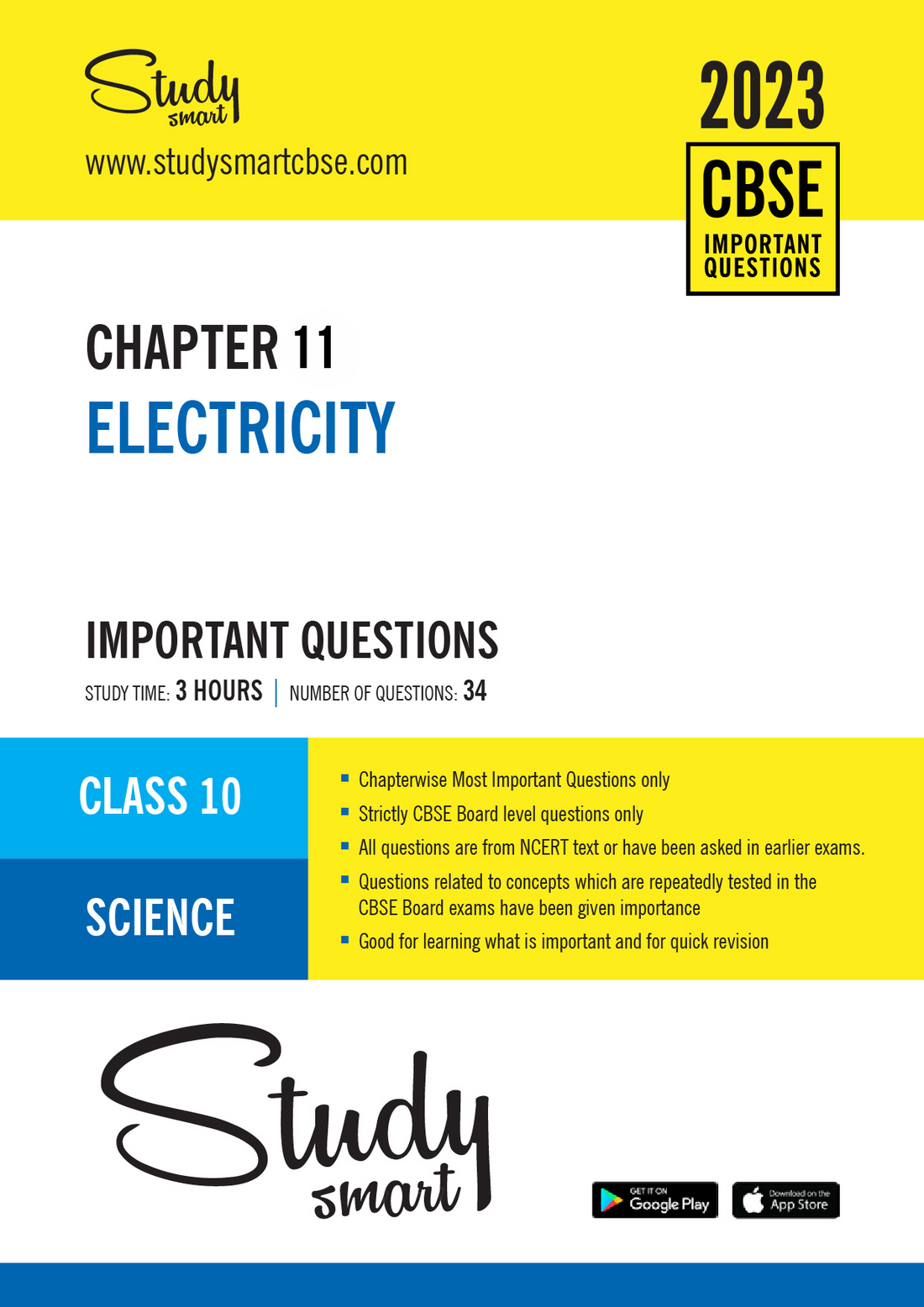 Class 10 Science Chapter 11 Electricity Most Important Questions– STUDY ...