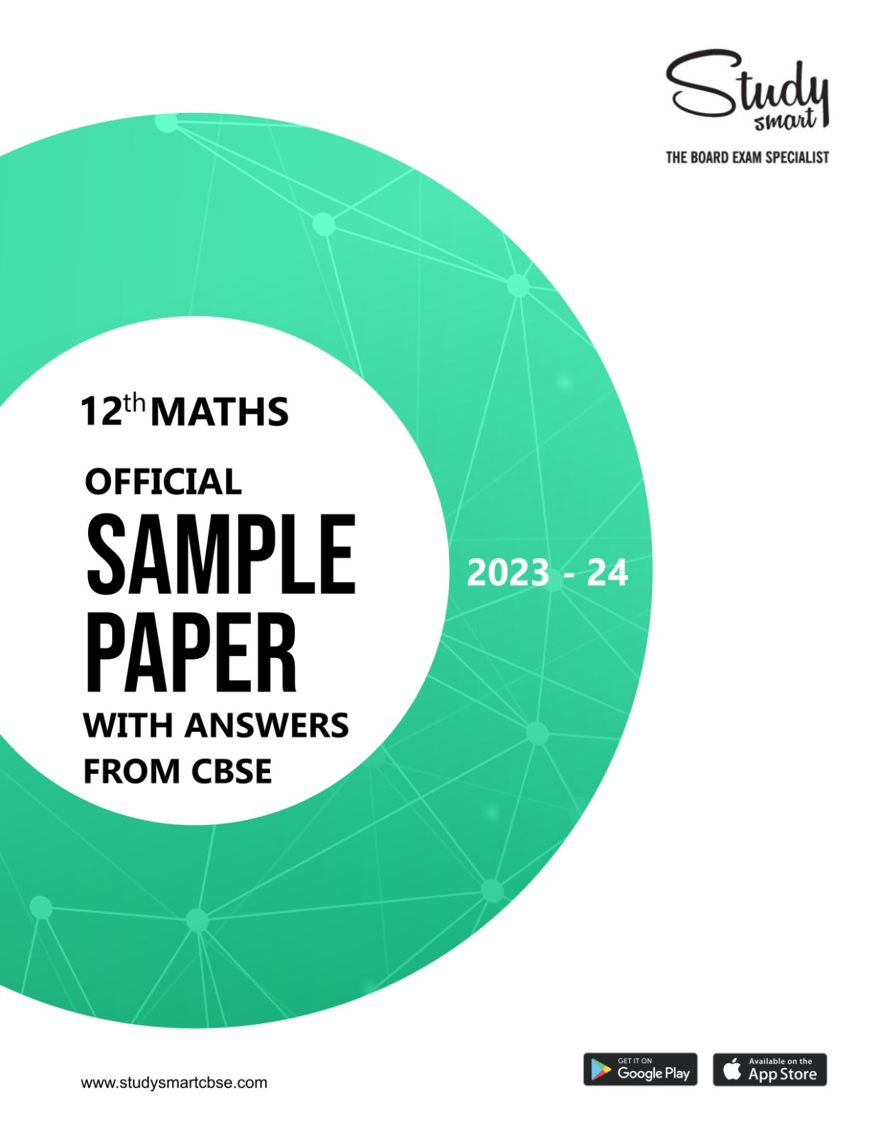 CBSE Class 12th Maths Official Sample Paper from CBSE for 2025-2026