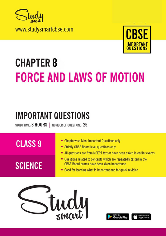 08. Force and Laws of Motion