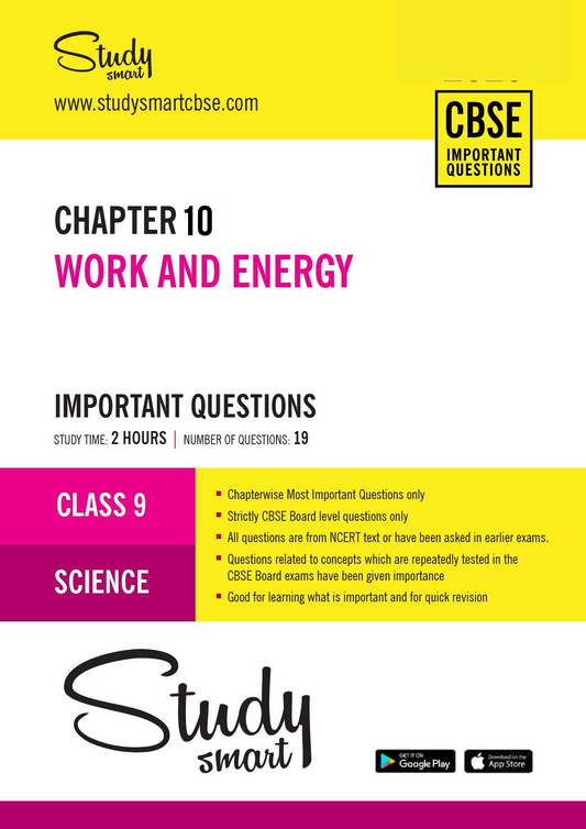 10. Work and Energy