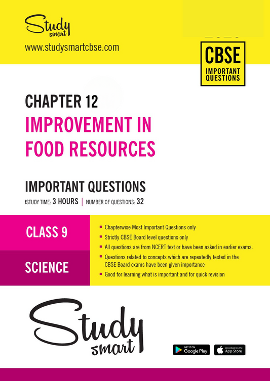12. Improvement in Food Resources