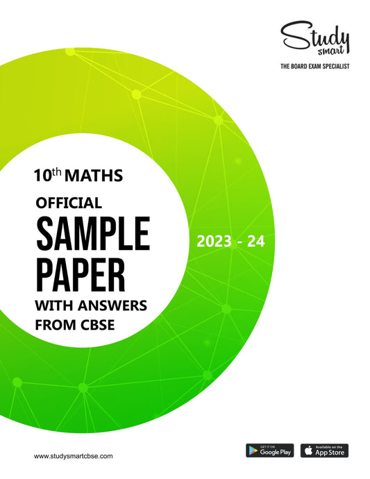 Class 10th Maths Standard Official Sample Paper With Answers from CBSE for 2025-26