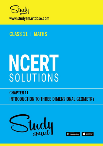 11. Introduction to Three Dimensional Geometry