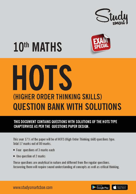 Hots Question Class 10 Maths (2025 - 2026)– STUDY SMART CBSE