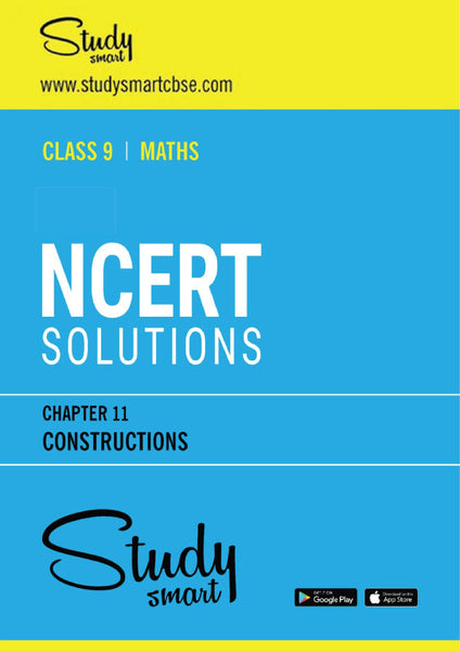 NCERT Solutions Class 9th Maths Chapter 11 Constructions