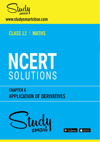 6. Application of Derivatives