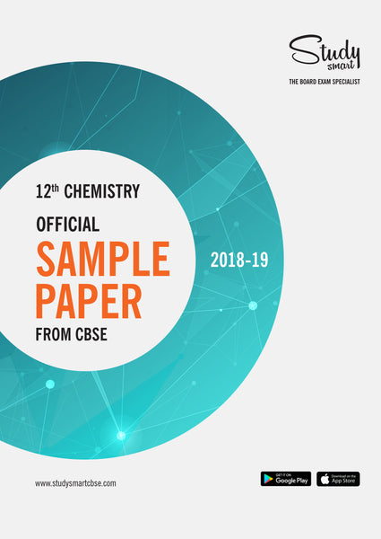 CBSE 12th Chemistry | Official Sample Paper From CBSE for 2018-19