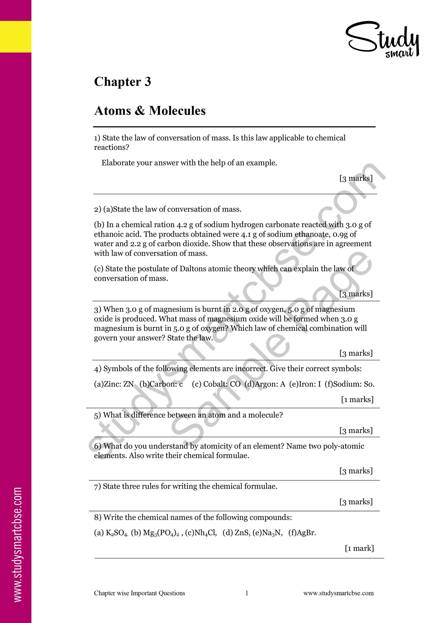 03. Atoms and Molecules