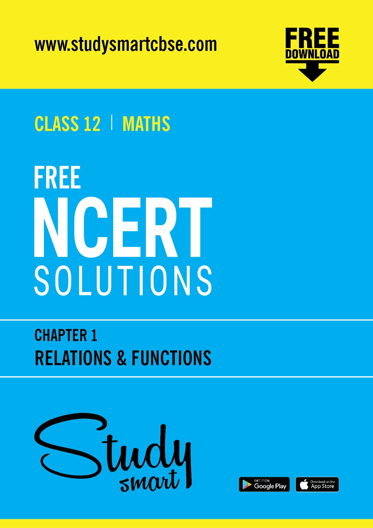 01. Relations & Functions