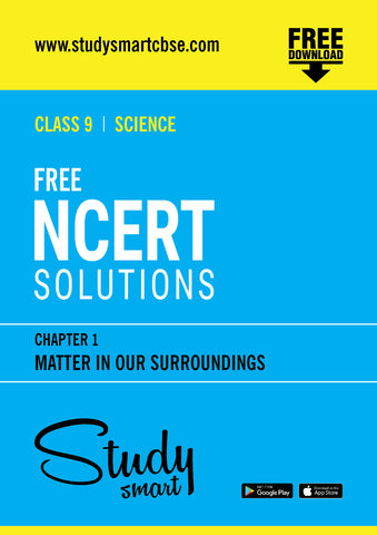FREE NCERT Solutions Class 9th Science 1 Matter In Our Surroundings