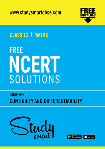 Free NCERT Solutions Class 12th Physics Chapter 5 Continuity and Differentiability