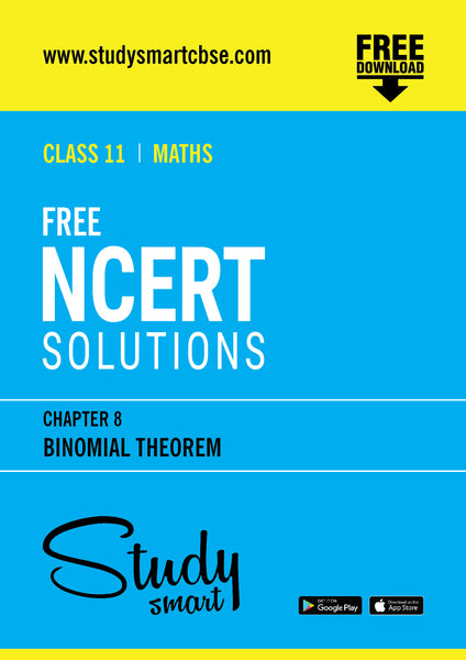 Free NCERT Solutions Class 11th Maths Chapter 8 Binomial theorem